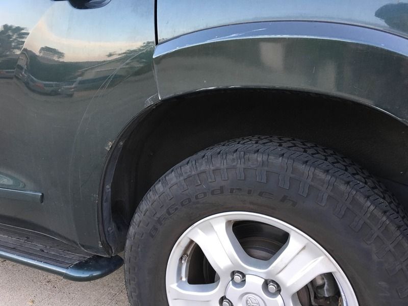 2008 Sequoia Fender Flare (Rear / left side) Toyota Nation Forum